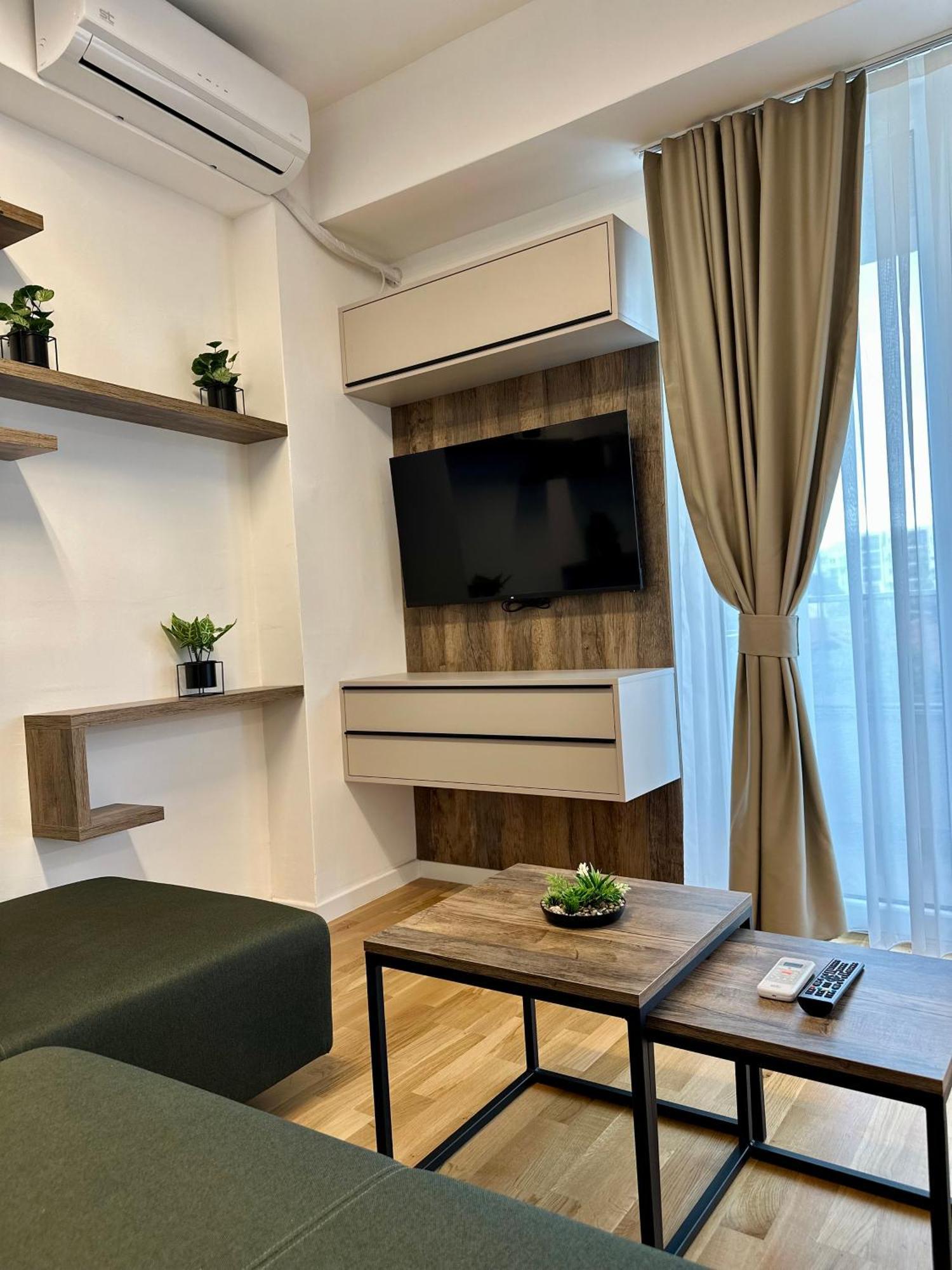 Downtown Riverside Apartments Skopje Eksteriør bilde