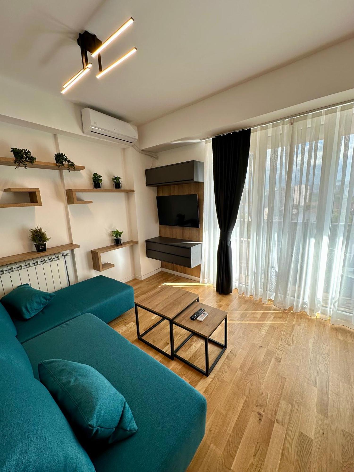 Downtown Riverside Apartments Skopje Eksteriør bilde